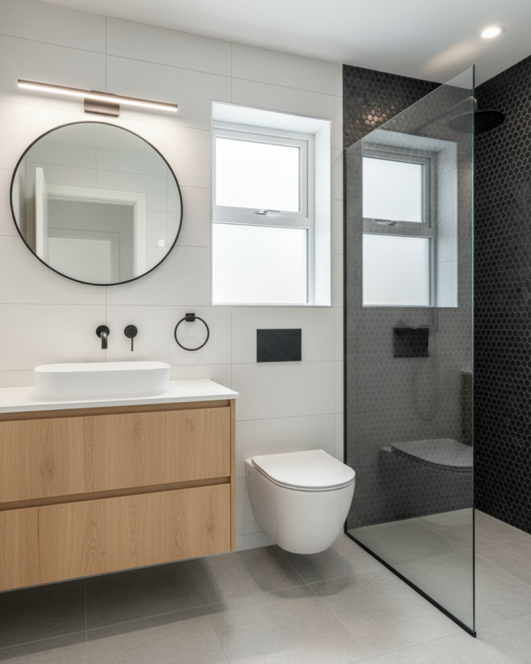 Bathroom remodeling background