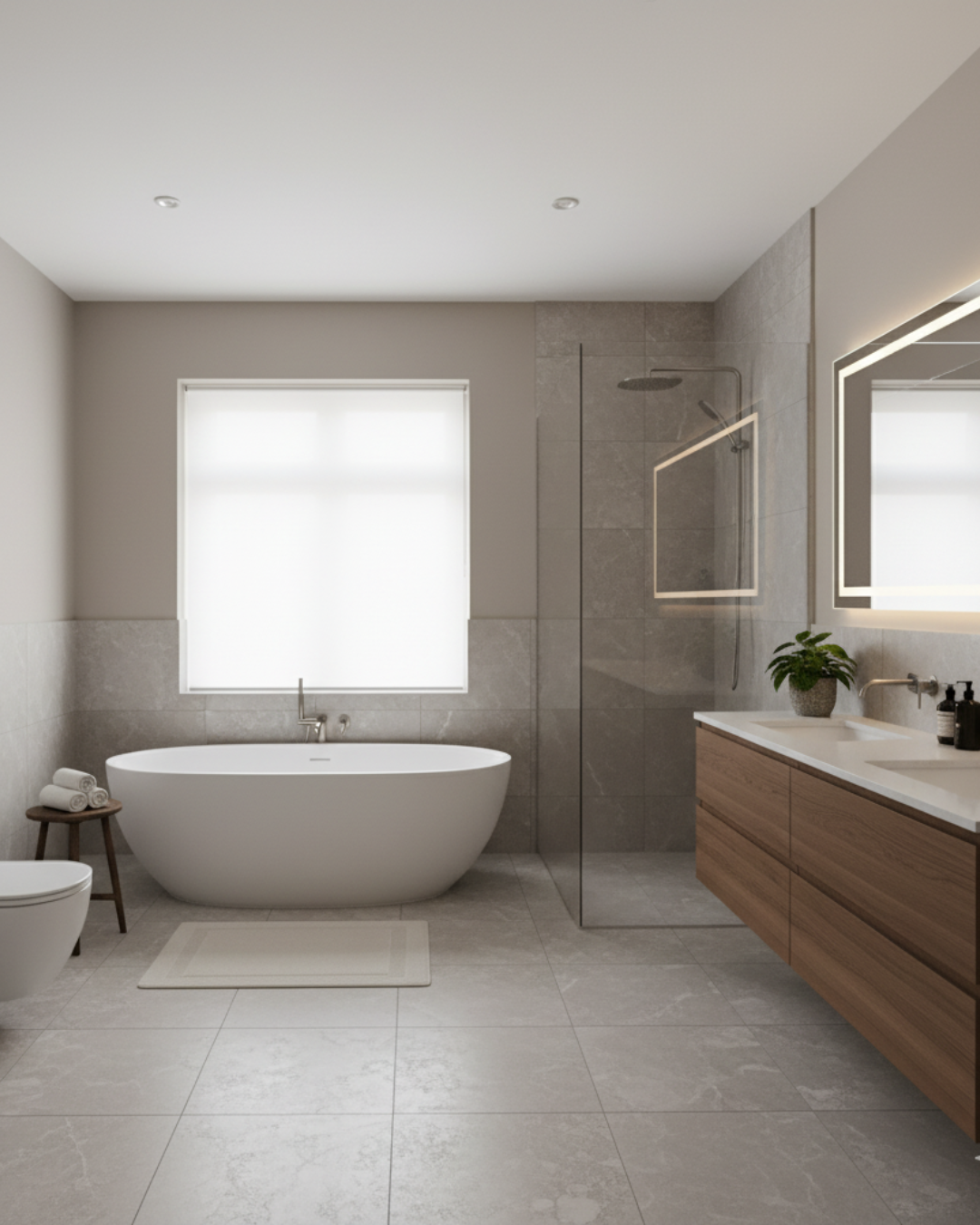 Bathroom remodeling project 4