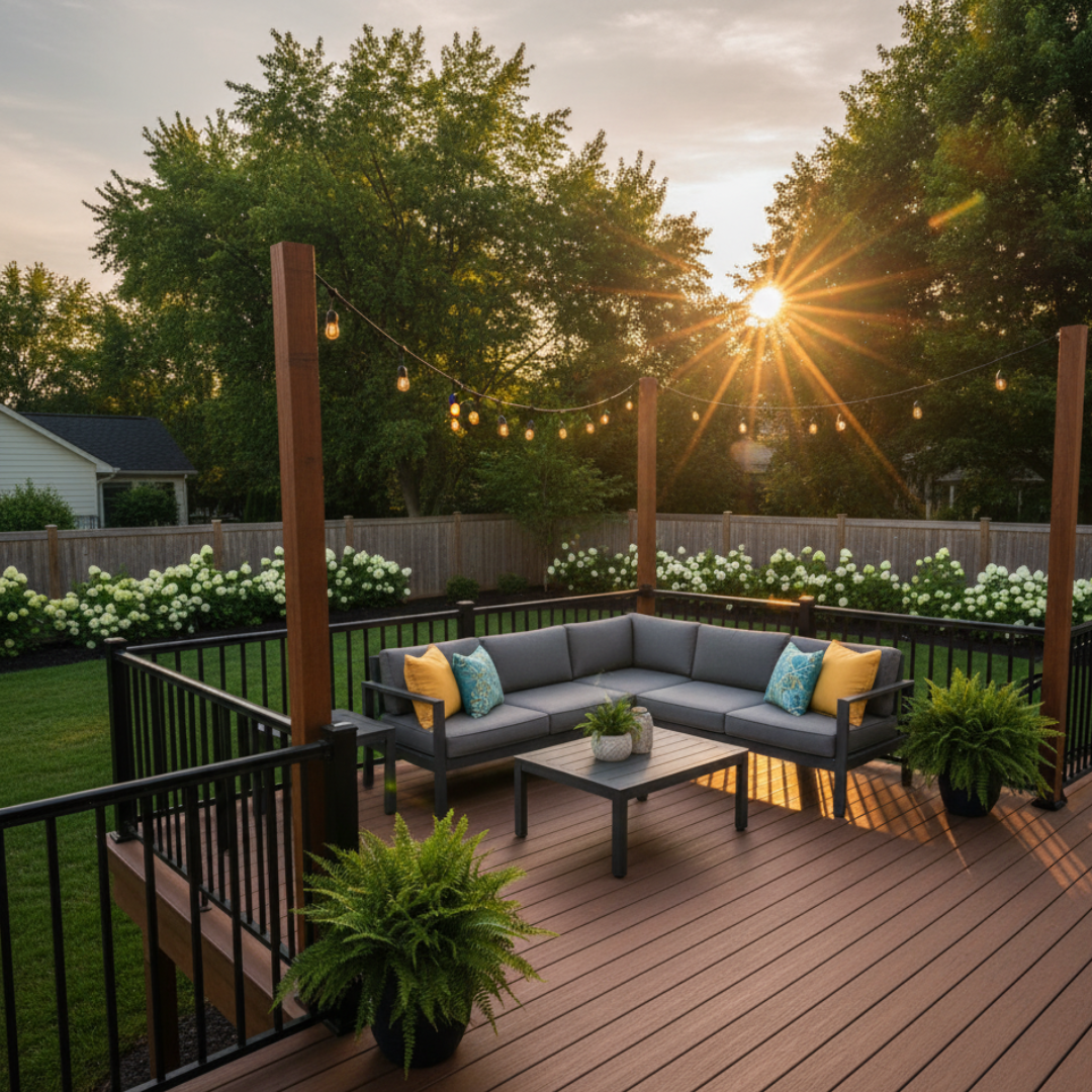 Custom decking background