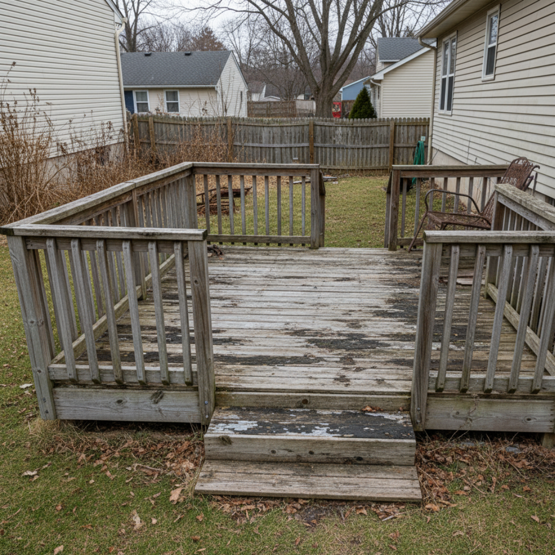 Before deck installation