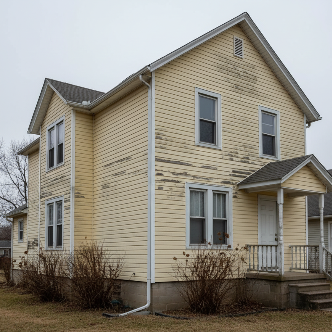 Before siding installation